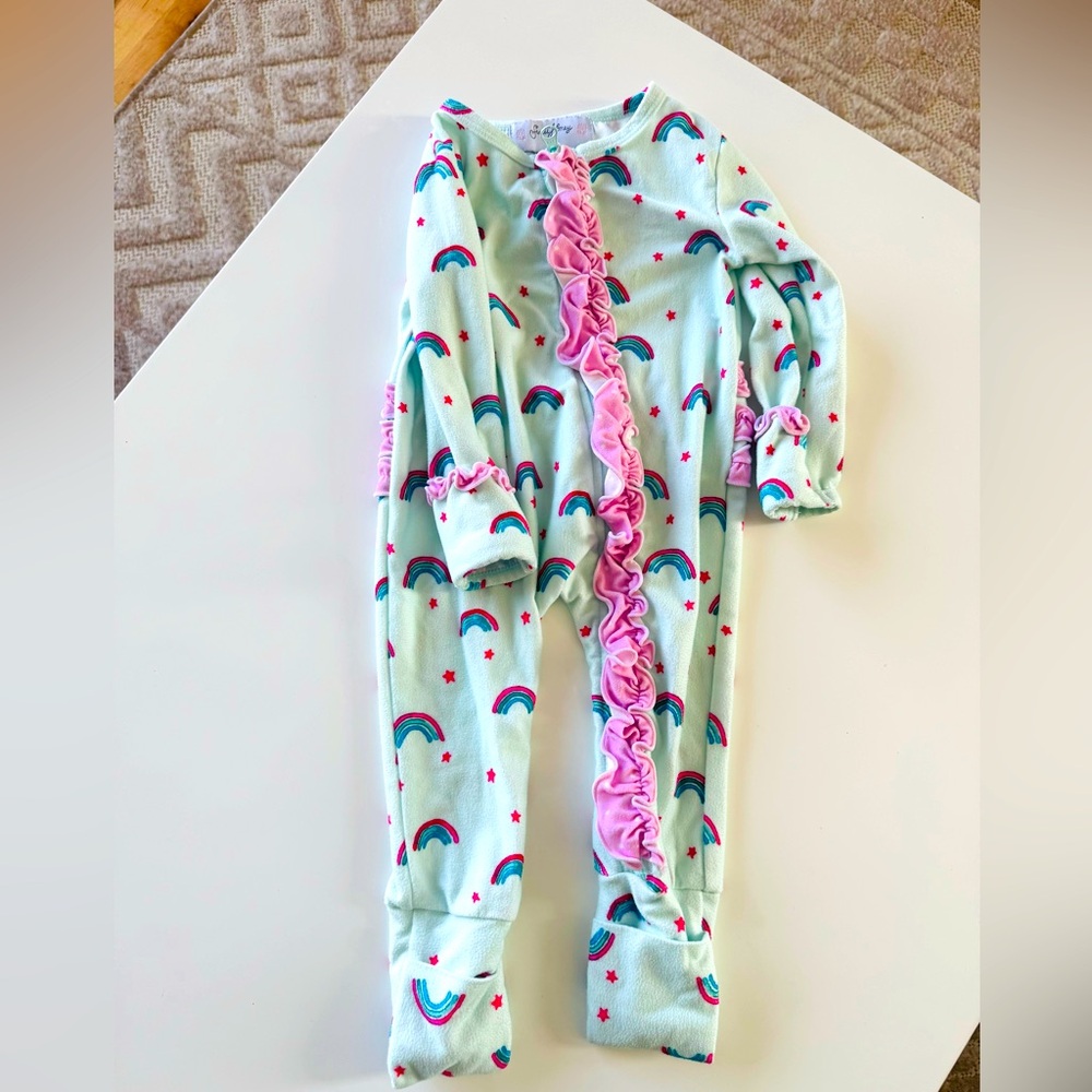 SweetHoney Layette Zip Pajamas 🦄